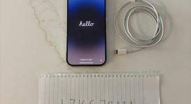 Good
													Apple iPhone 14 Pro - Unlocked, Silver, 256 GB, A2650, photo 1 of 10
