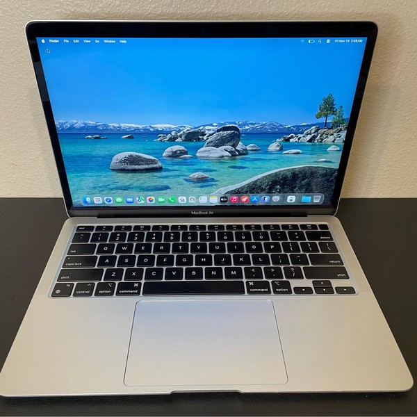 MacBook Air 2020 - 13 inch - 256 GB, Silver, 8 GB, Apple M1
