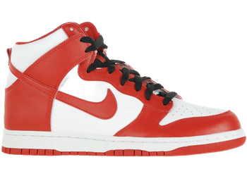 Nike Dunk High White Varsity Red (2009) for sale