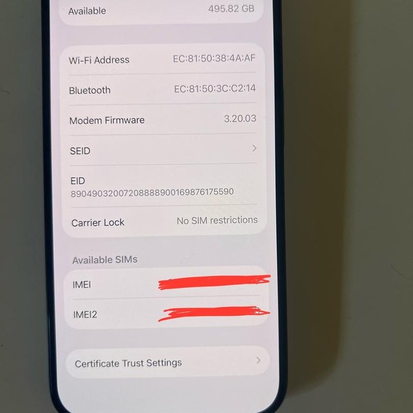 Apple iPhone 15 Pro - Unlocked, 512 GB, Black, A2848
