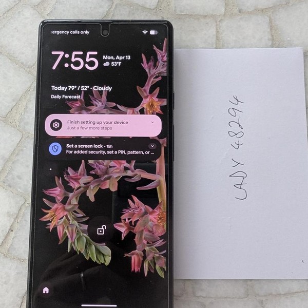 Google Pixel 6 - T-Mobile, 128 GB, Black, 8 GB, GB7N6