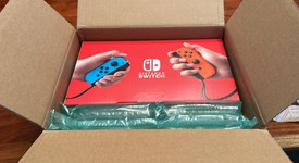 New
													Nintendo Switch - Red & Blue, 32 GB, Mario Red & Blue Edition, photo 3 of 4