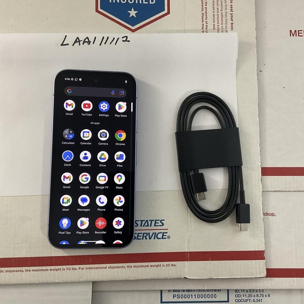 Google Pixel 9a - Unlocked, 128 GB, Iris, 8 GB