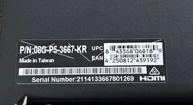 Used
													EVGA GeForce RTX 3060 Ti - 08G-P5-3667, FTW3 Ultra Gaming, photo 5 of 10