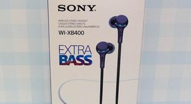 New
													Sony WI-XB400 Wireless In-Ear Headphones - Blue, photo 1 of 4