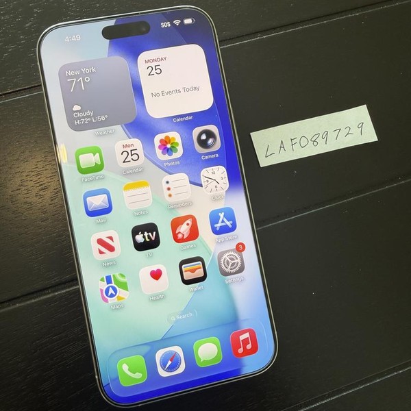 Apple iPhone 16 Pro Max - Unlocked, 512 GB, White, A3084
