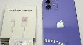 Good
													Apple iPhone 12 - Unlocked, Purple, 128 GB, A2172, photo 4 of 4