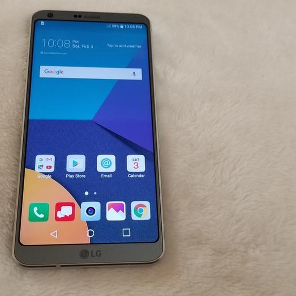 LG G6 - T-Mobile, 32 GB, Silver, 4 GB, H872
