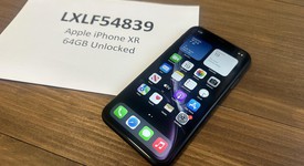 Good
													Apple iPhone Xr - Unlocked, Black, 64 GB, A1984, photo 1 of 9
