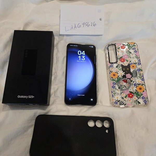 Samsung Galaxy S23 Plus - Unlocked, 256 GB, Black, 8 GB, SM-S916U1