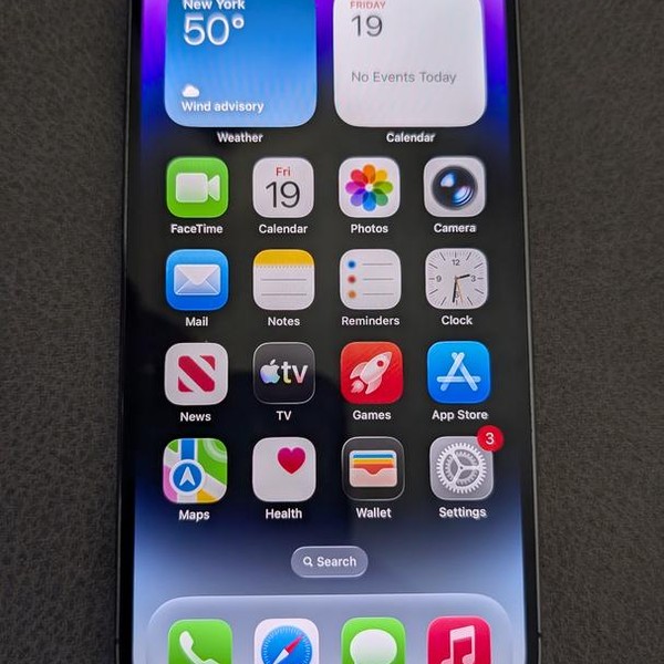 Apple iPhone 14 Pro - Unlocked, 128 GB, Purple, A2650