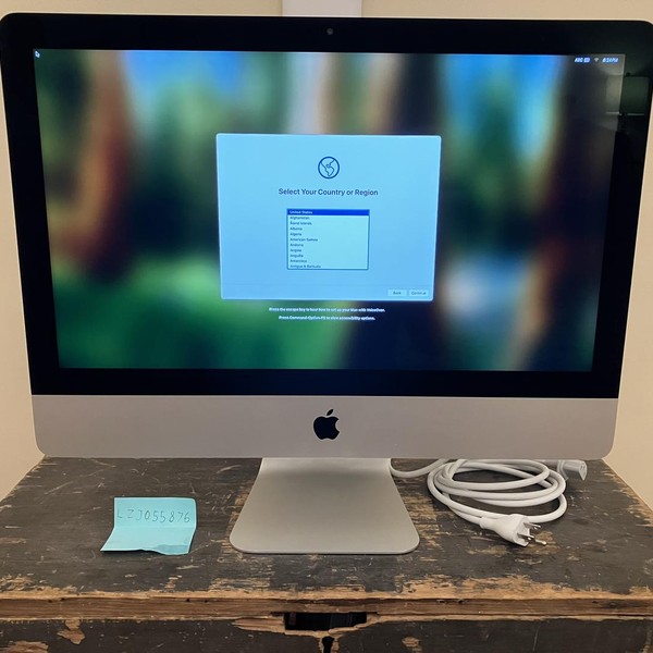 iMac 2019 21.5 inch Retina 4K - I5, 256 GB, 16 GB