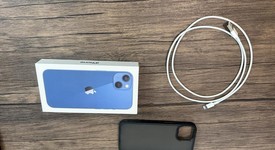 Good
													Apple iPhone 13 - Unlocked, Blue, 128 GB, A2482, photo 3 of 7