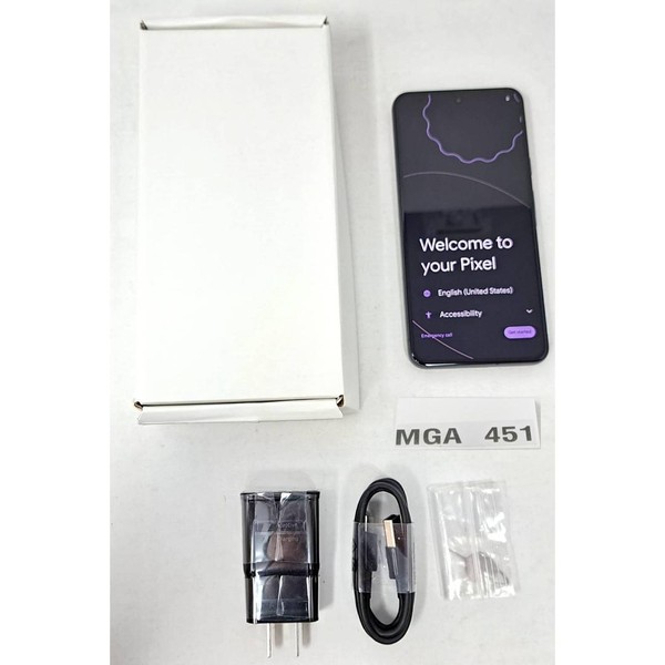 Google Pixel 8 - Unlocked, 128 GB, Obsidian, 8 GB, G9BQD, Sub-6 5G