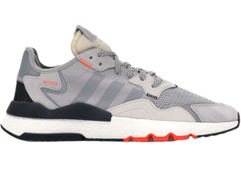 adidas Nite Jogger Grey Two Solar Orange for sale