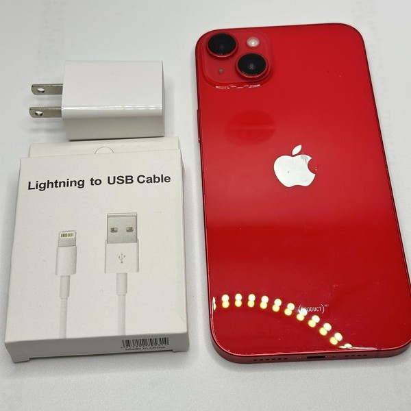 Apple iPhone 14 Plus - Unlocked, 128 GB, Red, A2632