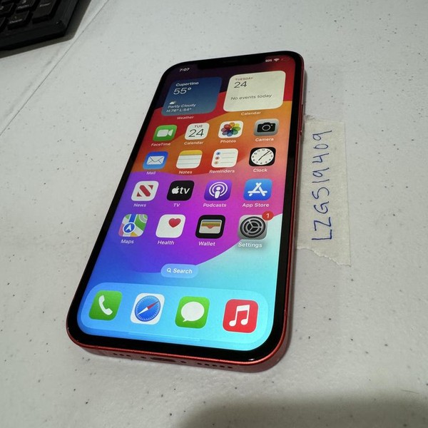 Apple iPhone 12 - Unlocked, 64 GB, Red, A2172