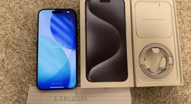 Good
													Apple iPhone 15 Pro Max - Unlocked, Blue, 256 GB, A2849, photo 1 of 8