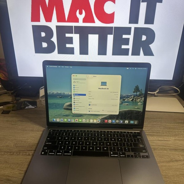 MacBook Air 2020 - 13 inch - 512 GB, Gray, 8 GB, Apple M1