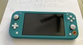 Good
													Nintendo Switch Lite - Turquoise, Animal Crossing, photo 2 of 18