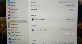 Good
													MacBook Pro 2020 - 13" - I7, Silver, 512 GB, 16 GB, photo 5 of 10