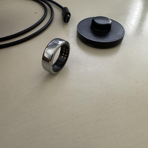 Oura Ring Gen 3 - Silver, Size 10, Horizon