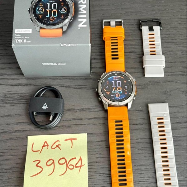 Garmin Fenix 8 - Titanium, AMOLED