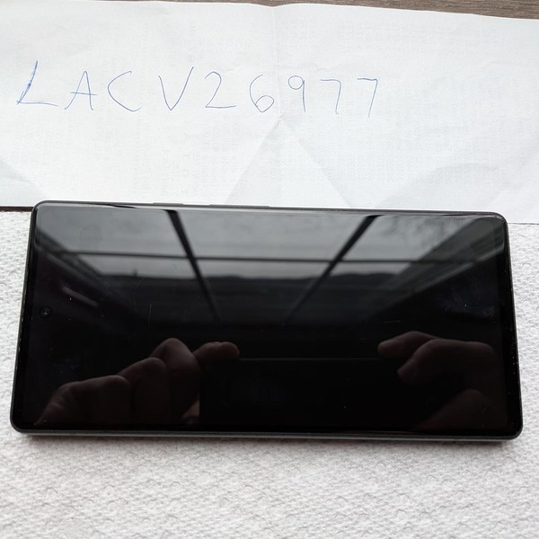 Google Pixel 6a - Unlocked, 128 GB, Charcoal, 6 GB, GX7AS