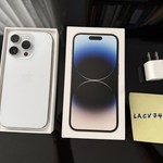 Good Apple iPhone 14 Pro - Unlocked, 256 GB, Silver, A2650