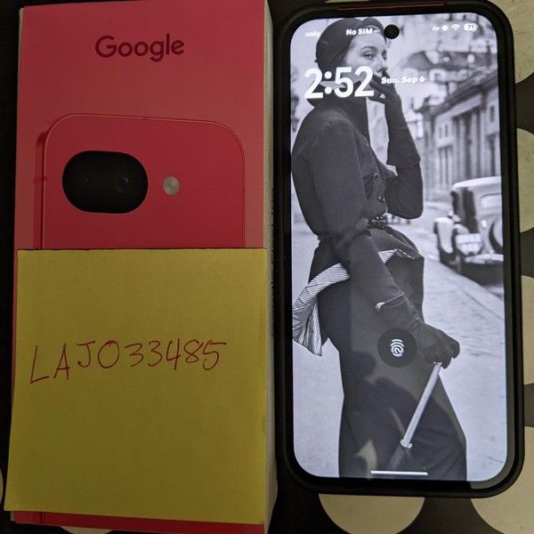 Google Pixel 10a - Unlocked, 128 GB, Berry, GE1GQ