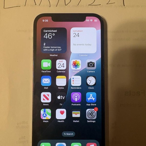 Apple iPhone 12 Pro - Unlocked, Graphite, 128 GB, A2341