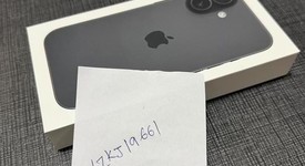 New
													Apple iPhone 17 - Unlocked, Black, 256 GB, A3258, photo 1 of 4