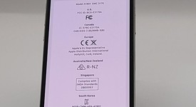Good
													Apple iPhone X - Unlocked, Silver, 256 GB, A1901, GSM, photo 3 of 4