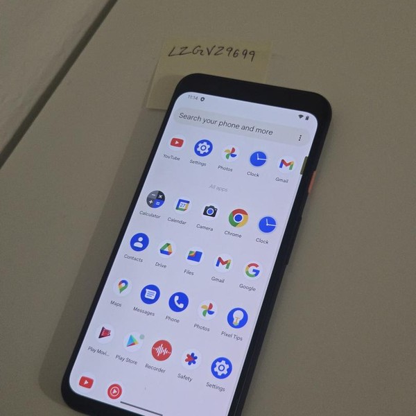 Google Pixel 4 - Unlocked, 64 GB, White, 6 GB, G020I, Google Edition