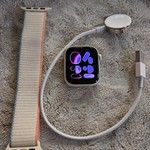 Good Apple Watch Series 7 41mm - Starlight, A2473 - GPS, Aluminum