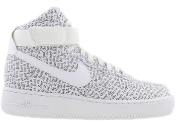 Nike Air Force 1 High Just Do It Pack White Black for sale