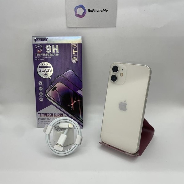 Apple iPhone 12 Mini - Unlocked, 64 GB, White, A2176