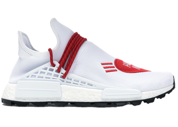adidas NMD HU Pharrell Human Made White Red for sale