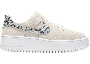 Nike Air Force 1 Sage Low Team Gold Leopard (Women's) for sale