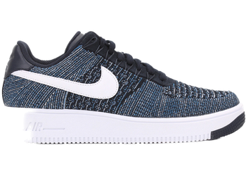 Nike Air Force 1 Low Flyknit Obsidian for sale