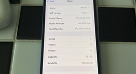 Good
													Apple iPhone 13 Mini - Unlocked, Blue, 128 GB, A2481, photo 3 of 15