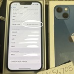 Good Apple iPhone 13 - Unlocked, Blue, 128 GB, A2482