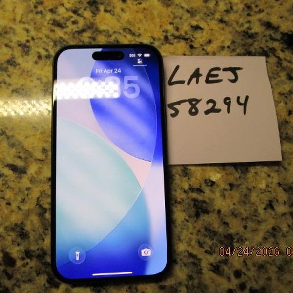 Apple iPhone 15 - Unlocked, 128 GB, Black, A2846