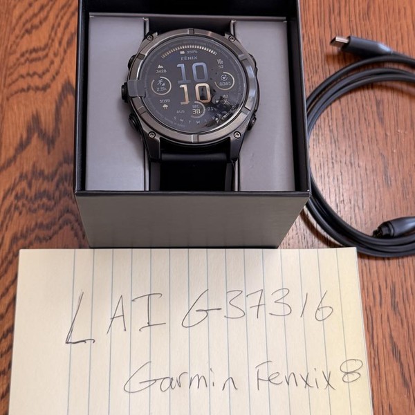 Garmin Fenix 8 - Sapphire, AMOLED