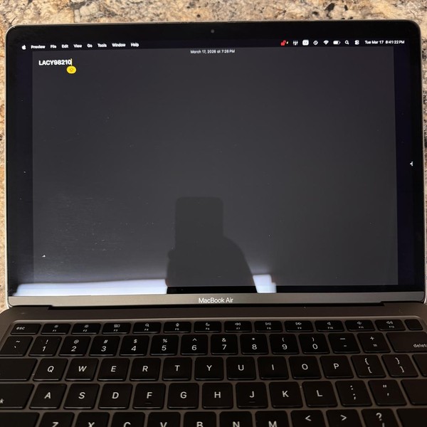 MacBook Air 2020 - 13 inch - 512 GB, Gray, 16 GB, Apple M1