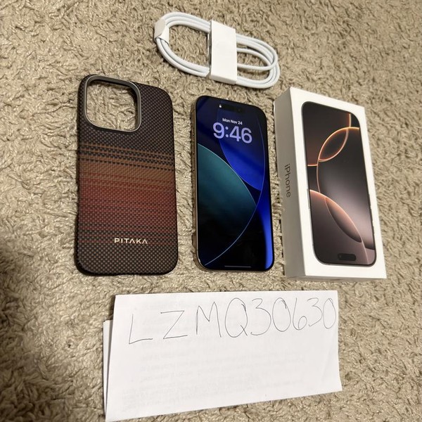 Apple iPhone 16 Pro - Unlocked, 256 GB, Desert, A3083