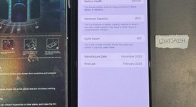 Good
													Apple iPhone 15 Pro Max - Unlocked, Blue, 512 GB, A2849, photo 1 of 8