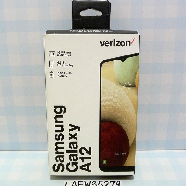 Samsung Galaxy A12 - Verizon, 32 GB, Black, 3 GB