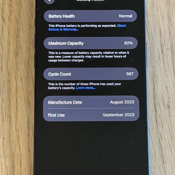 Apple iPhone 15 Pro Max - Verizon, 512 GB, Blue, A2849