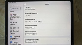 Mint
													Apple iPad Air 11" (M3) 2025 - Wi-Fi, Gray, 128 GB, A3266, photo 4 of 17